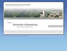 Tablet Screenshot of kempfeld.de